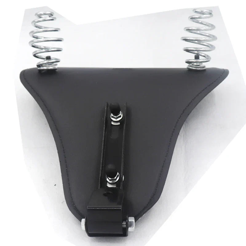 Chopper Motorcycle Seat with Rivets Custom Bobber Saddle
