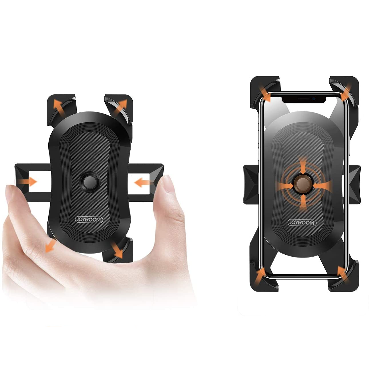 Motorcycle Phone Mount Holder Universal Bike Cell Phone Holder GPS Cradle for Motorcycle Handlebar