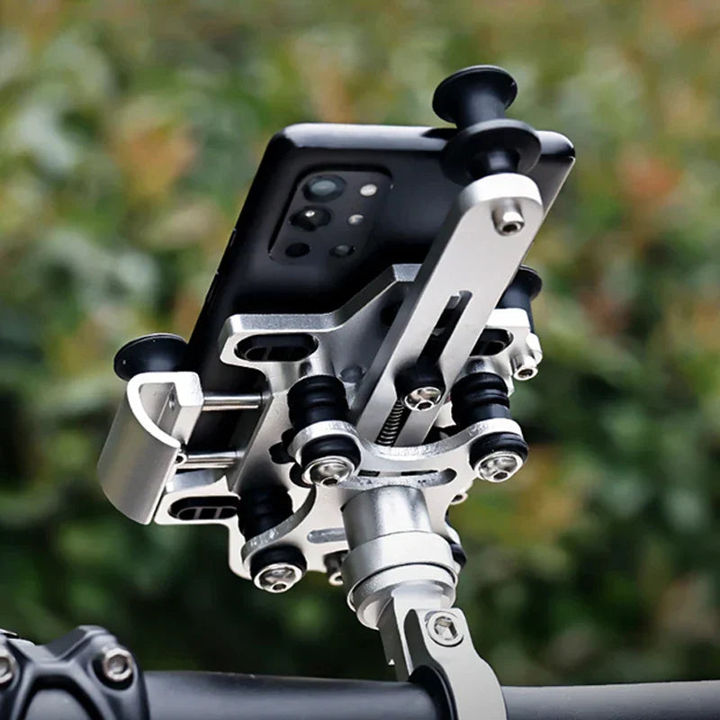 Premium Aluminum Motorcycle Phone Mount Holder