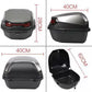30L Gray Motorcycle Top Case Trunk Storage Box