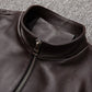 Mens Vintage Brown Leather Jacket