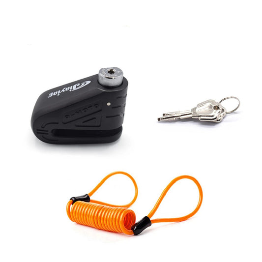 Motorcycle Disc Lock with Cable Security Anti-Theft Bike Lock