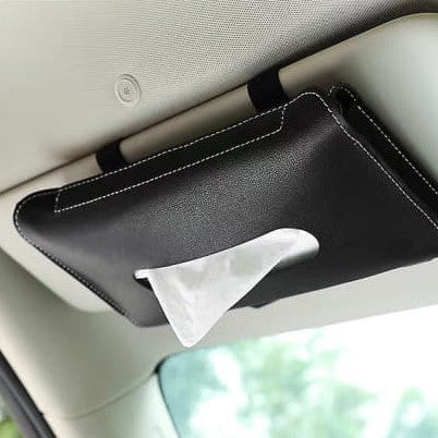 Car Sun Visor Tissue Box Holder Organizer