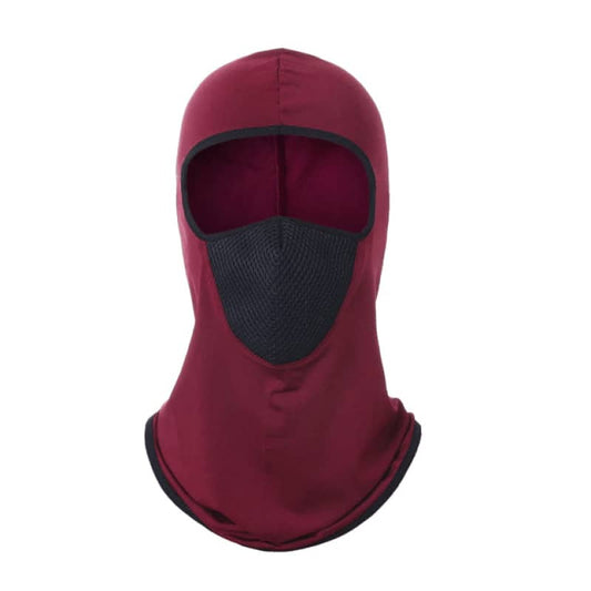 Red Motorcycle Balaclava Face Mask for Riding
