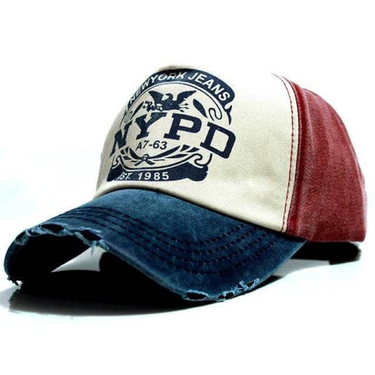Motorcycle Cap NYPD Style Hat