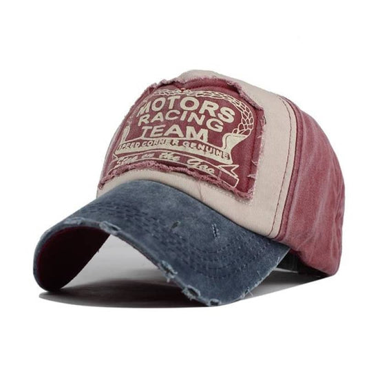 Biker Cap Motor Racing Team Hat