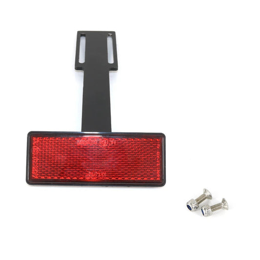 Motorcycle License Plate Reflector Light for Safety Compliance