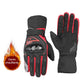 Heated Motorcycle Gloves Thermal Winter Riding Gloves Waterproof Windproof