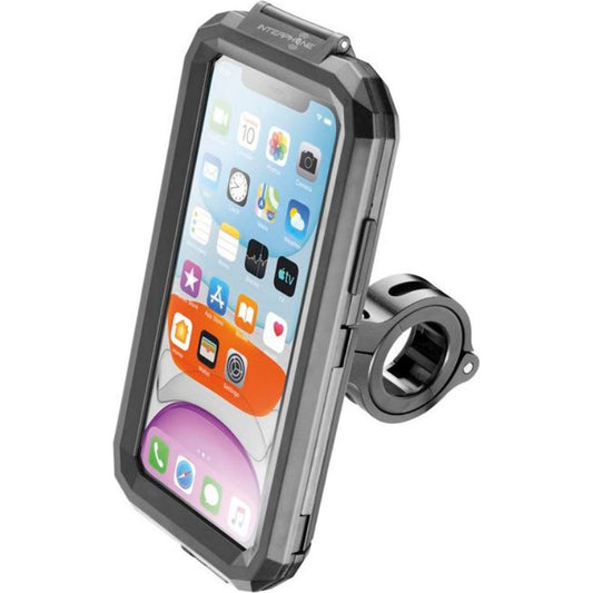 Walkie Talkie with Universal Smartphone Holder Case Compatible with Mobile Devices