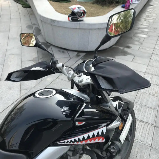 Waterproof Motorcycle and Scooter Handlebar Mittens