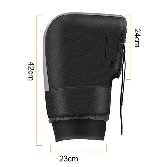 Winter Motorcycle and Scooter Handlebar Muffs Cold Weather Gloves Covers