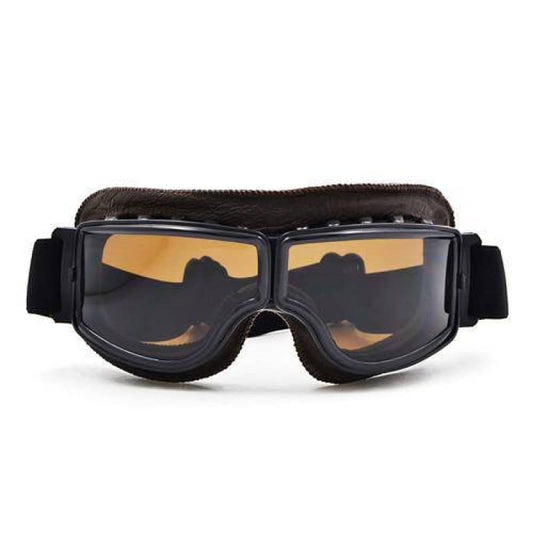 Vintage Motorcycle Goggles Classic Moto Riding Eyewear