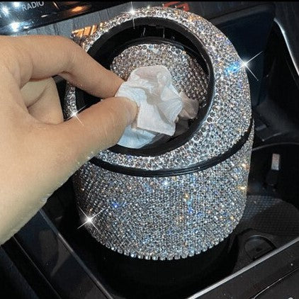 Car Trash Can Mini Portable Garbage Bin for Car Organizer