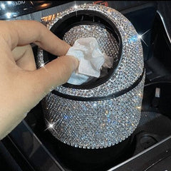 Car Trash Can Mini Portable Garbage Bin for Car Organizer