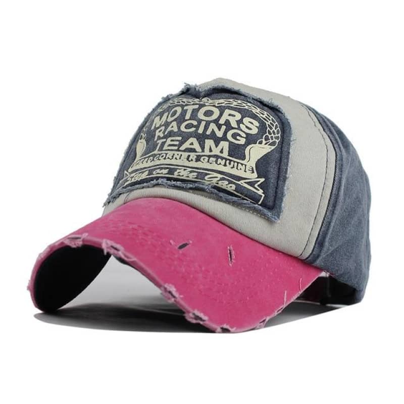 Biker Cap Motor Racing Team Hat
