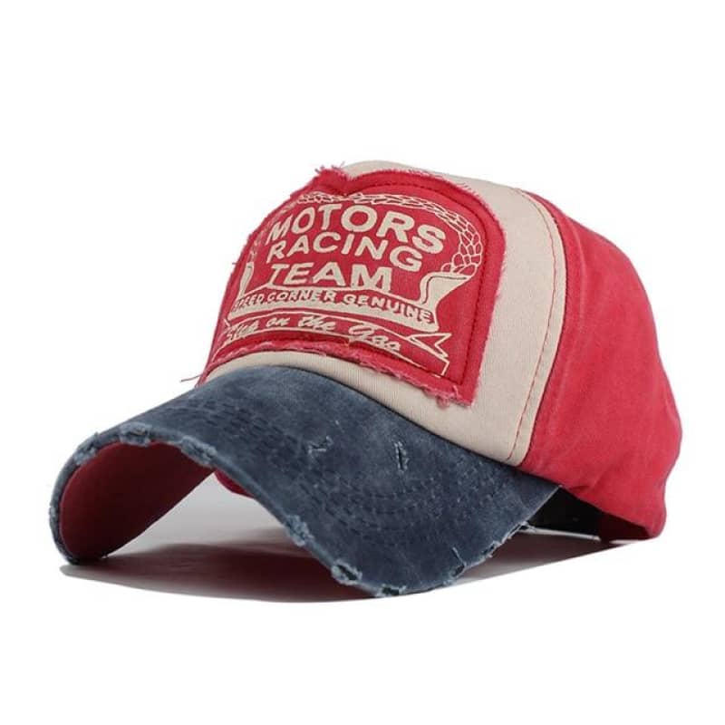 Biker Cap Motor Racing Team Hat
