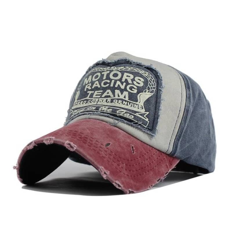 Biker Cap Motor Racing Team Hat