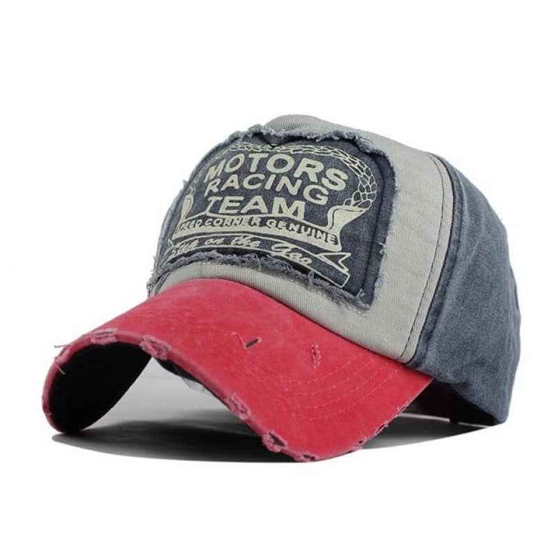 Biker Cap Motor Racing Team Hat