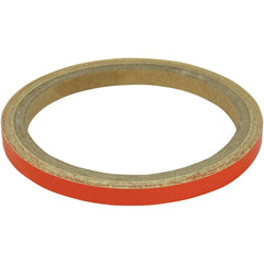 Orange Reflective Wheel Strips for Bikes and Scooters Safety Tape