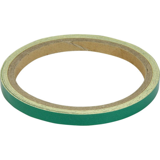 Green Reflective Wheel Strips for Bikes and Scooters Safety Bands